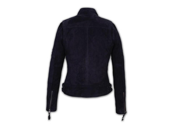 (0103) Damen Lederjacke "Berlin" Suede-Leder